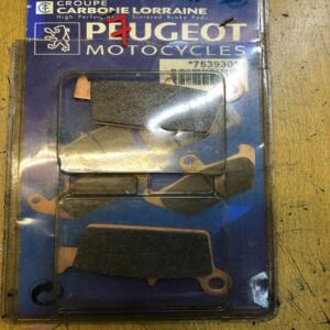 Plaquettes Frein origine carbone lorraine peugeot 753930 sv 80