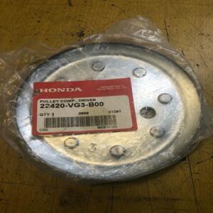 poulie tondeuse honda 22420-vg3-b00 hrr hrs hrt 216 sda