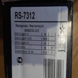 Roulement roue ARRIERE RENAULT CLIO 1 2 3 TWINGO EXPRESS SUPER 5 LOGAN VKBA3525