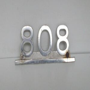 sigle embleme logo insigne monogramme de carrosserie MERCEDES 808