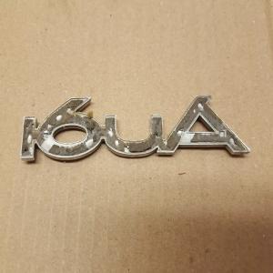 sigle monogramme insigne logo emblème badge capot coffre  AUDI