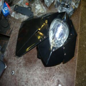 Tnt tuning Universel plaque phare enduro h4 complet 50 a boite  448139