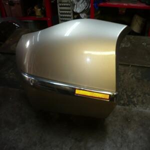 valise lateral coté gauche couleur champagne bmw k 1200 lt 1997  2003 k589