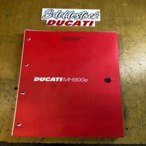 workshop manual 91370711D ducati  mh 900 evoluzione JAPAN english 2001
