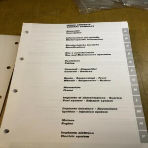 workshop manual manual d officina it eng ducati superbike 91470411L 999 s 2006