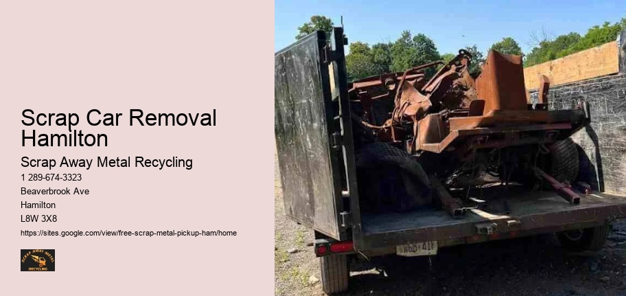 Scrap Car Removal Hamilton
