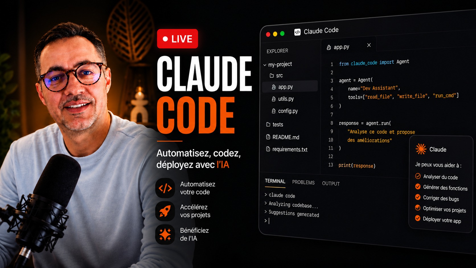 Claude Code pour les débutants : créez vos premiers outils IA sans savoir coder