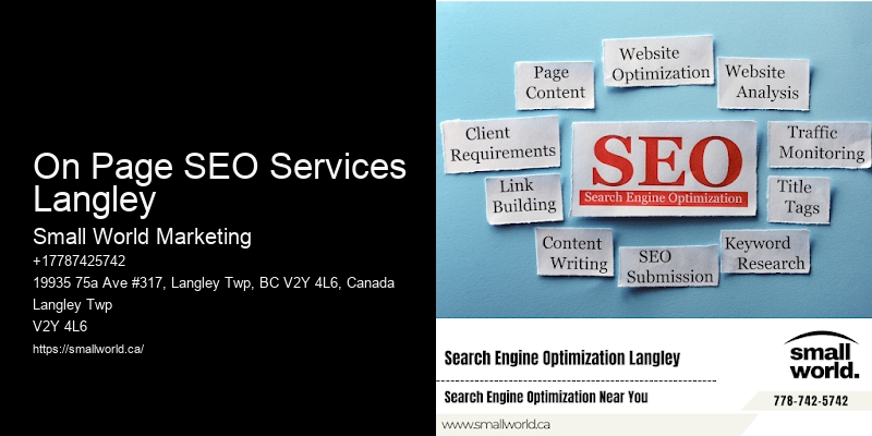 On Page SEO Services Langley