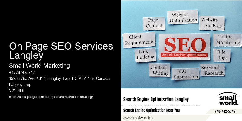 On Page SEO Services Langley