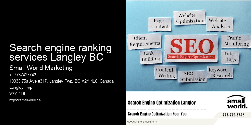 Search engine ranking services Langley BC