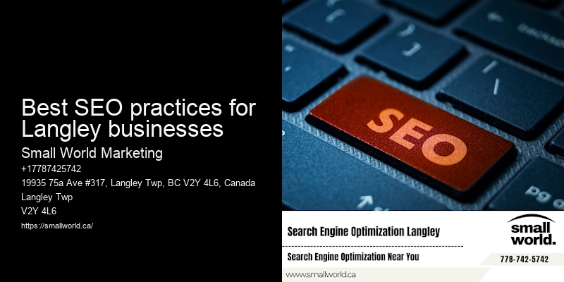 Best SEO practices for Langley businesses