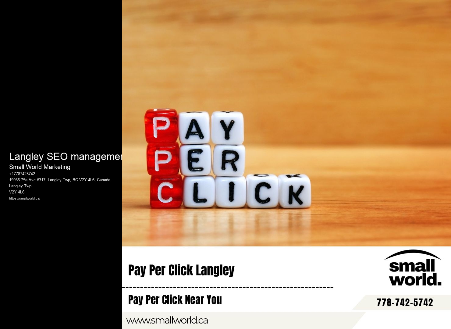 SEO Consulting Langley SEO management