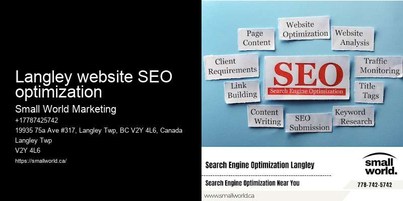 Langley website SEO optimization