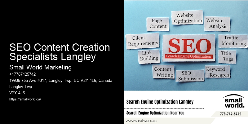 SEO Content Creation Specialists Langley