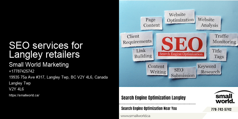 SEO services for Langley retailers