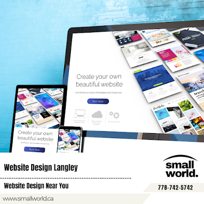 Business website design Langley digital web solutions