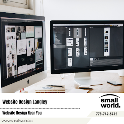 affordable custom web design Langley custom website development