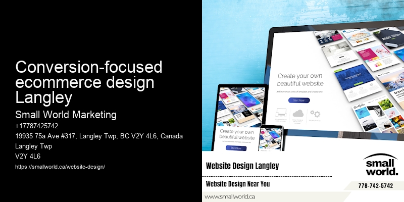 conversion-focused ecommerce design Langley