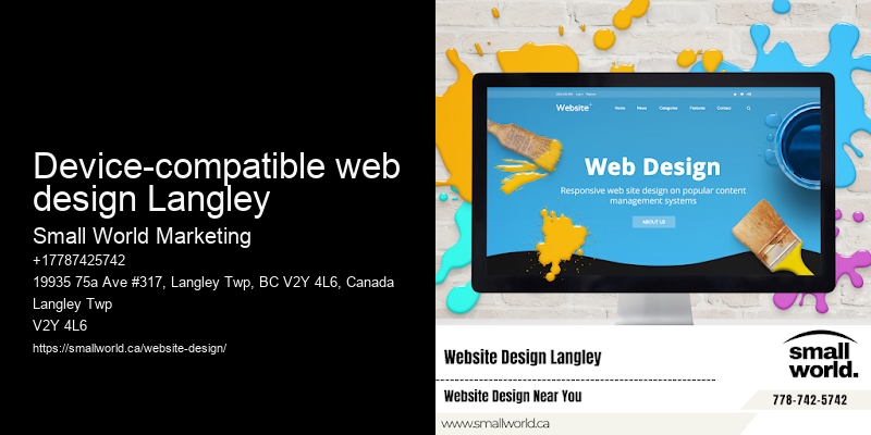 device-compatible web design Langley