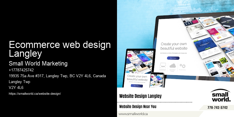 Ecommerce web design Langley