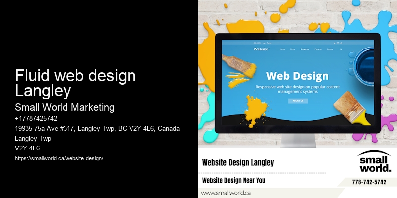 fluid web design Langley