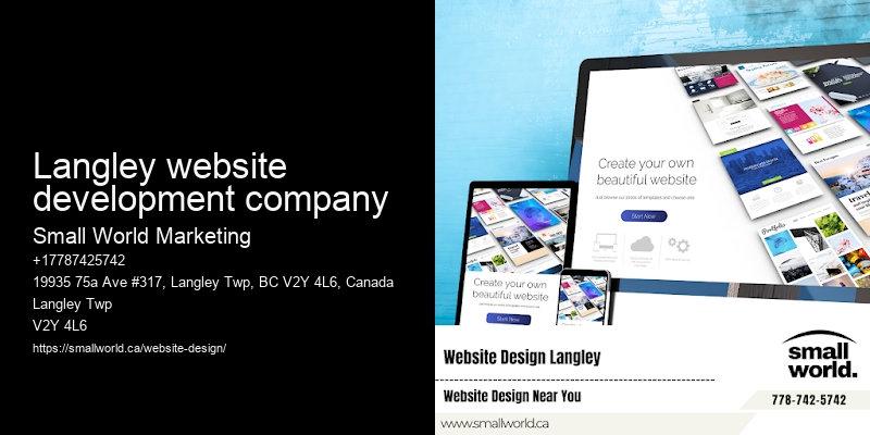 Langley website development company