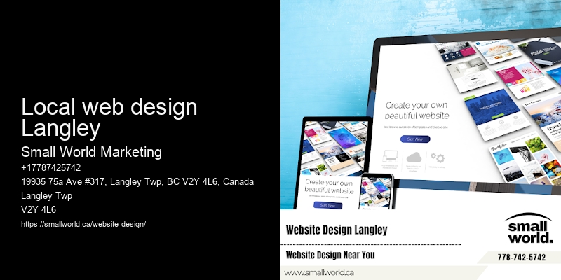 Local web design Langley