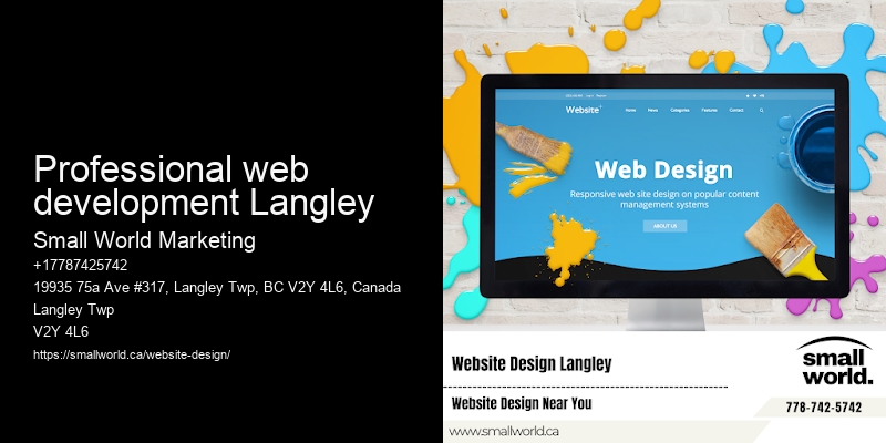 Professional web development Langley