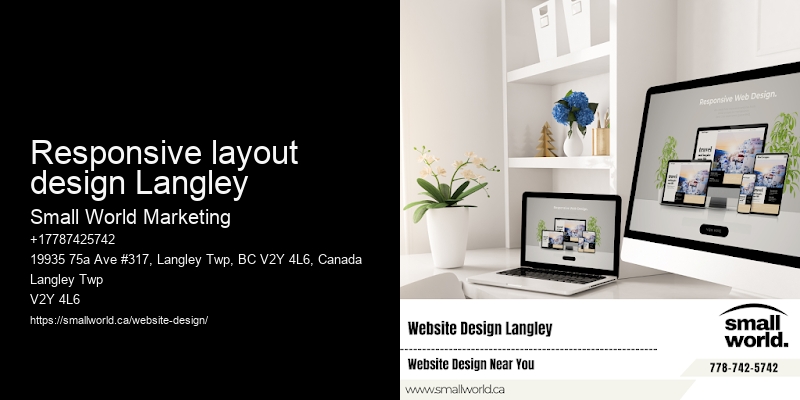 responsive layout design Langley