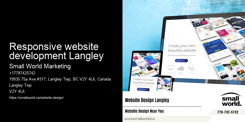 responsive website development Langley