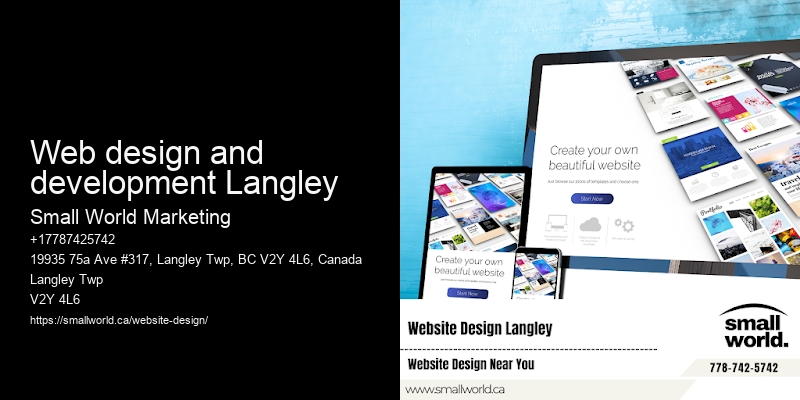 Web design and development Langley