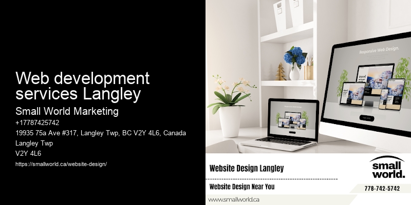 Web development services Langley