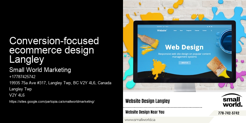 conversion-focused ecommerce design Langley