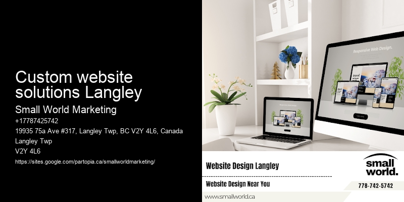 custom website solutions Langley