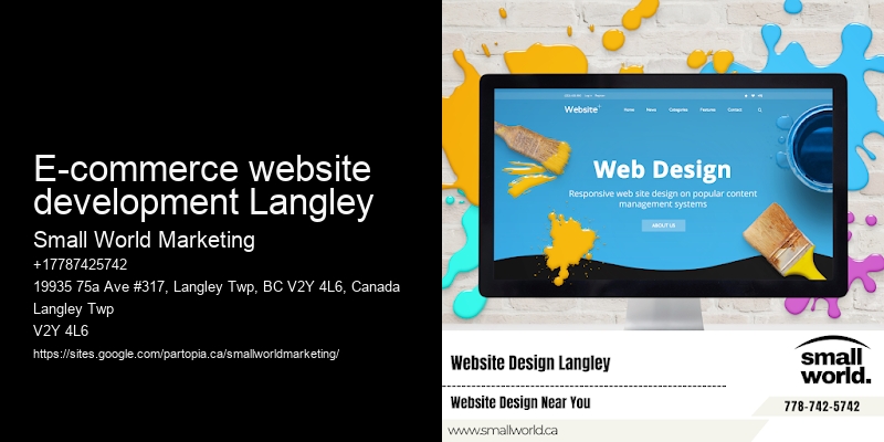 E-commerce website development Langley