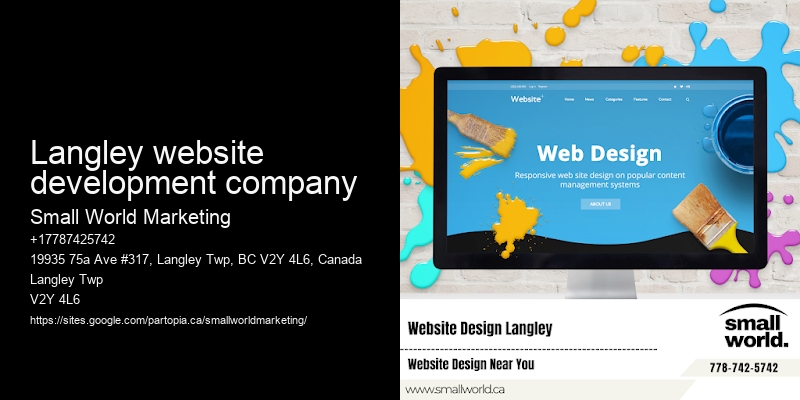 Langley website development company
