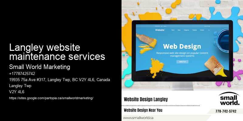 Langley website maintenance services