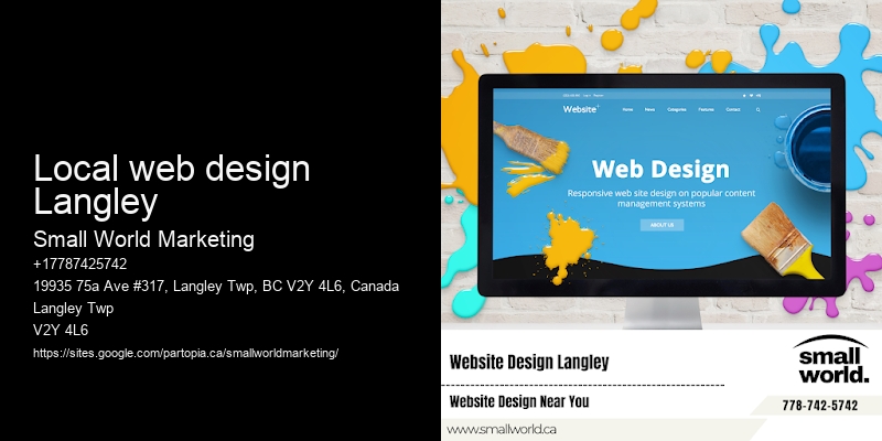 Local web design Langley