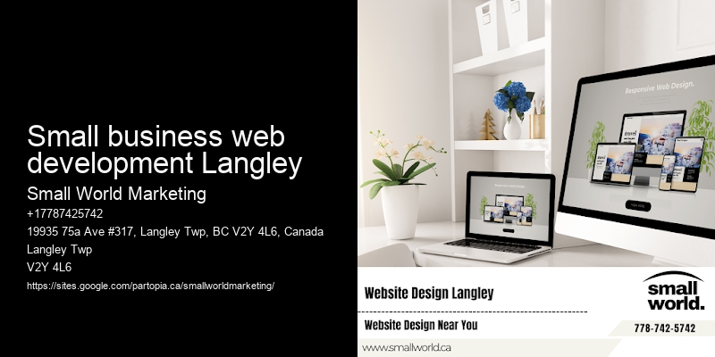 Small business web development Langley