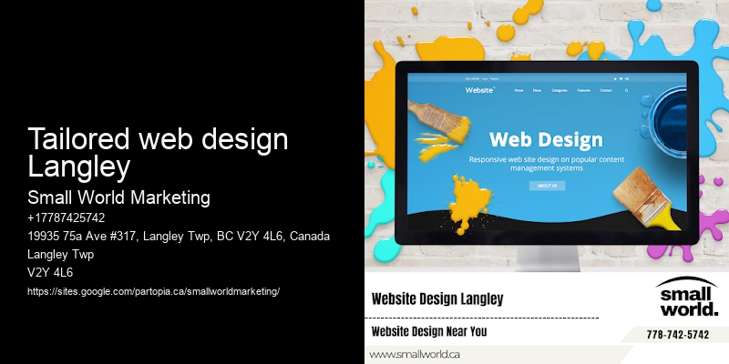 tailored web design Langley