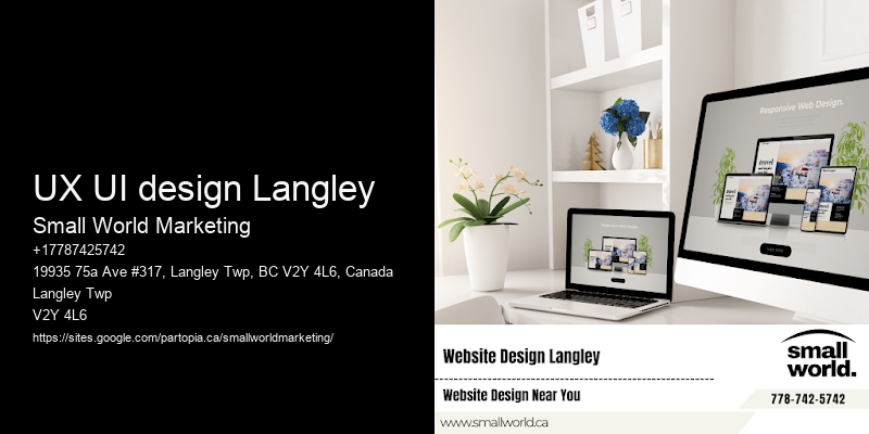 UX UI design Langley