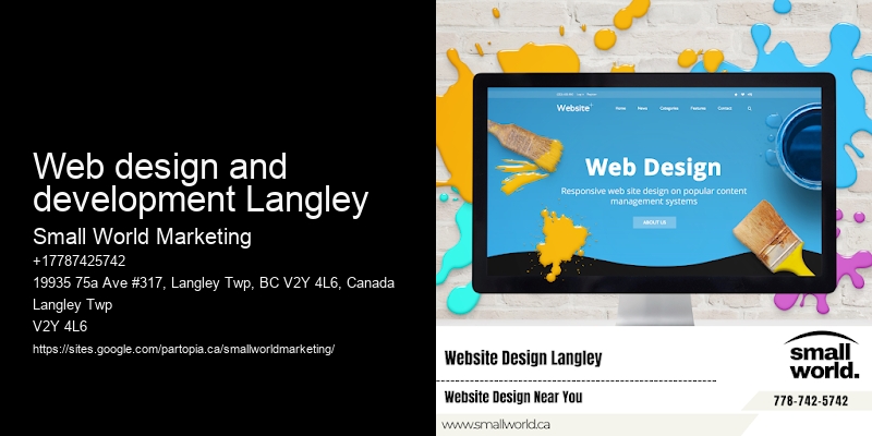 Web design and development Langley