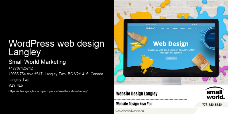 WordPress web design Langley