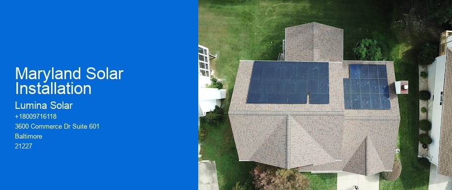 Maryland Solar Installation