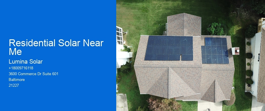 Residential Solar Near Me