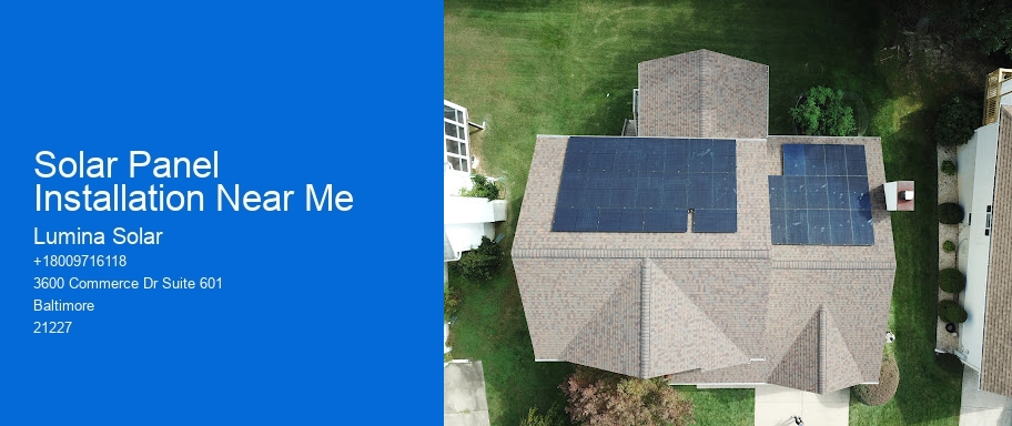 Solar Panel Installation Near Me