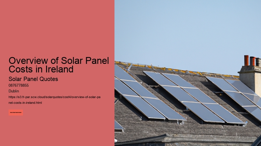 Overview of Solar Panel Costs in Ireland