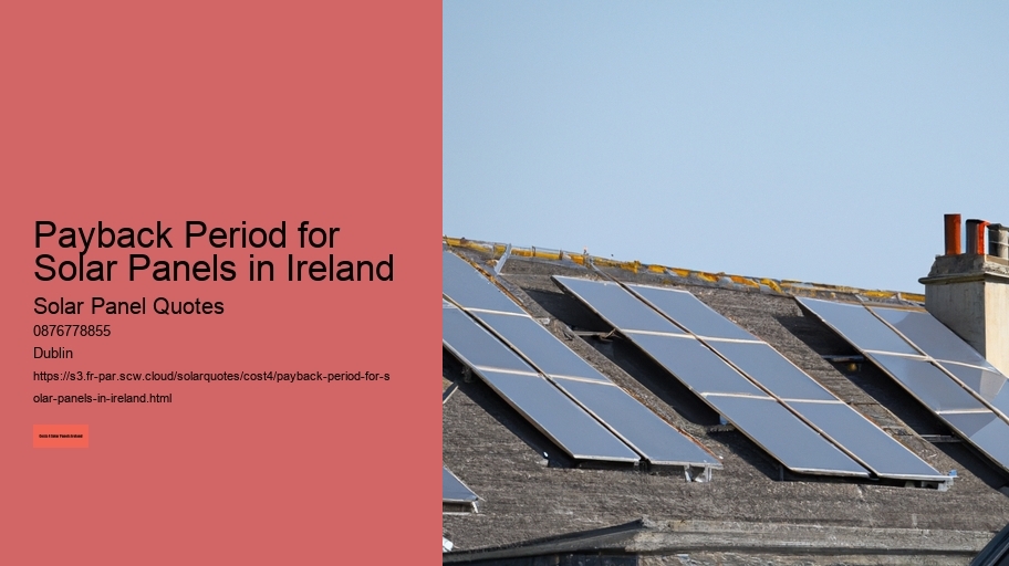 Payback Period for Solar Panels in Ireland