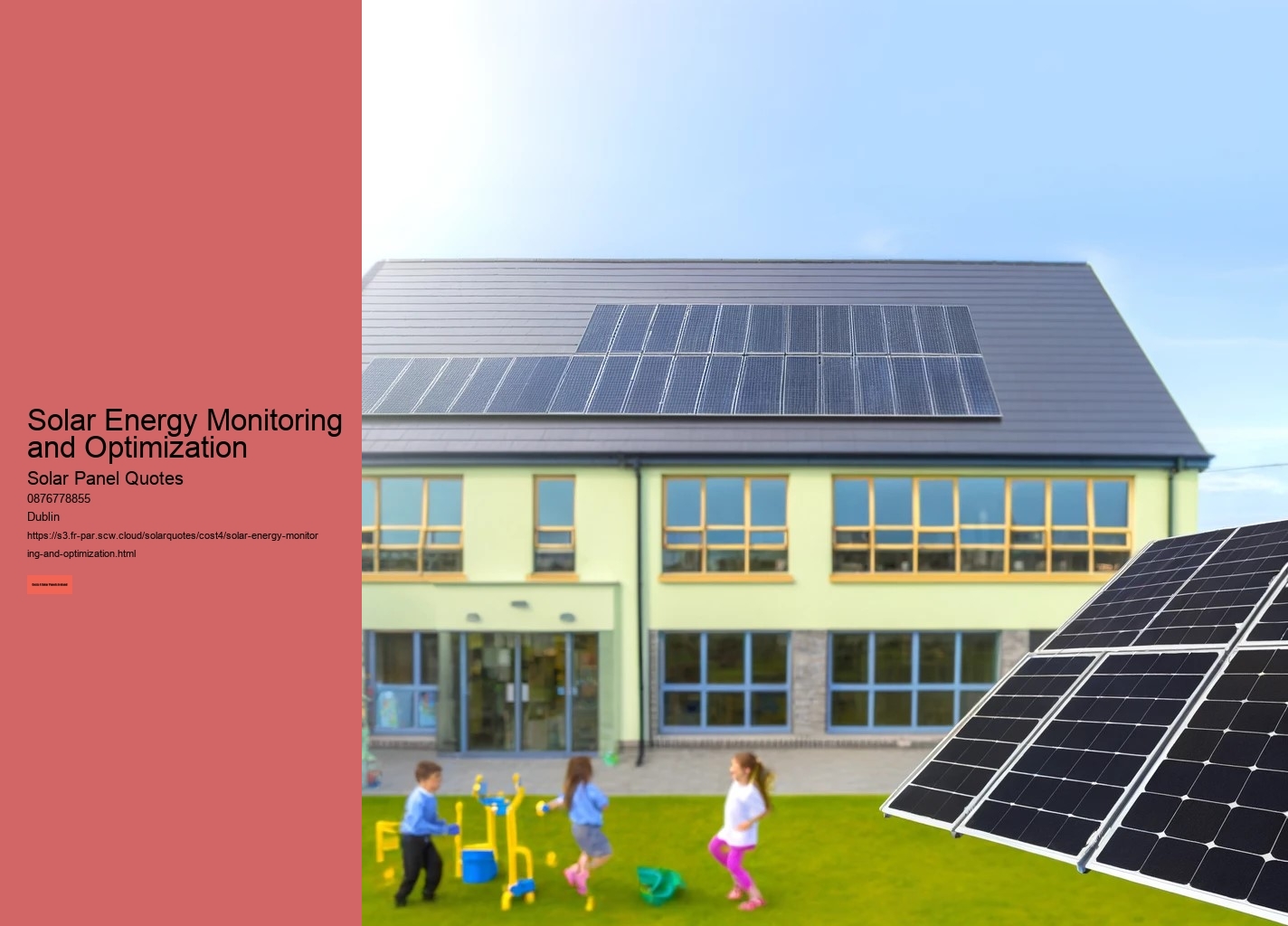 Solar Energy Monitoring and Optimization