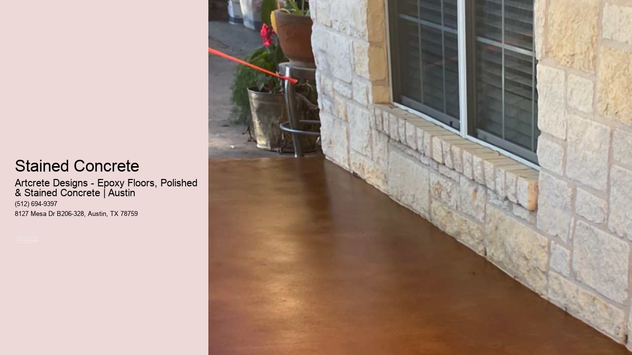 Stained Concrete